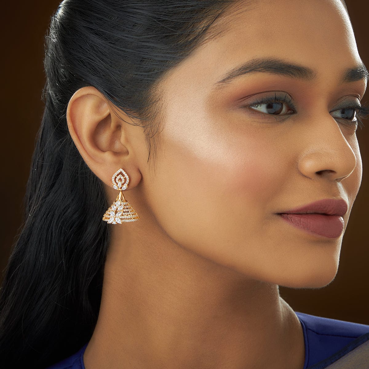 Zirconia Necklace & Earrings